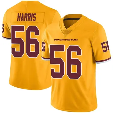 Gold Men's Jalen Harris Washington Commanders Limited Color Rush Jersey