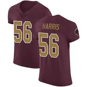 Men's Jalen Harris Washington Commanders Elite Burgundy Alternate Vapor Untouchable Jersey