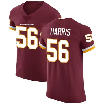 Men's Jalen Harris Washington Commanders Elite Burgundy Team Color Vapor Untouchable Jersey