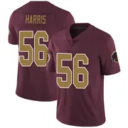 Men's Jalen Harris Washington Commanders Limited Burgundy Alternate Vapor Untouchable Jersey