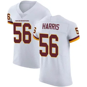 White Men's Jalen Harris Washington Commanders Elite Vapor Untouchable Jersey