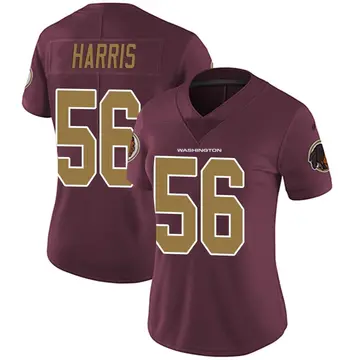 Women's Jalen Harris Washington Commanders Limited Burgundy Alternate Vapor Untouchable Jersey